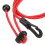 Cuerda elástica roja para pala de kayak de 120 cm 12