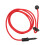 Cuerda elástica roja para pala de kayak de 120 cm 16