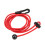 Cuerda elástica roja para pala de kayak de 120 cm 1