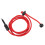 Cuerda elástica roja para pala de kayak de 120 cm 7