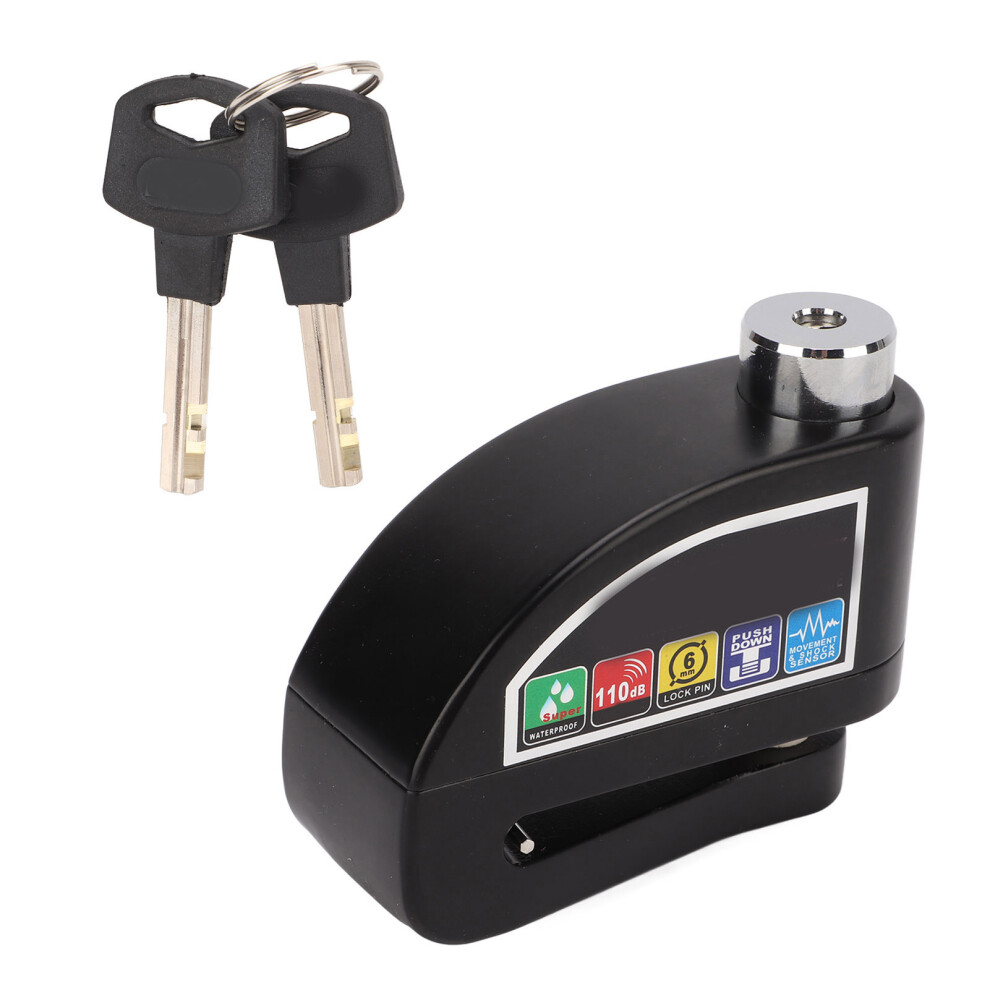 Security Disc Brake Lock 110Db Anti Theft Alarm For Motorcycles Electric Bicycles Mountain Bikes 4641321606920