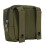 Gilet en nylon vert armée pour chien, étanche 5