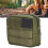 Gilet en nylon vert armée pour chien, étanche 13