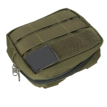 Borsa a gilet per cane impermeabile zaino da sella verde militare