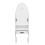Supporto a muro per ferro da stiro elettrico 2 in 1 bianco 7