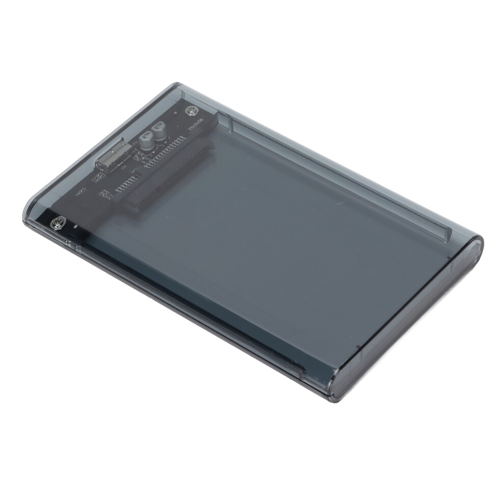 Hard Drive Enclosure Usb3.0 Sata Hard Disk Enclosure Suitable For 2.5Inch 7/9.5Mm Sata Interface Hdd/Ssd Hard Disk Casetransparent (N Grey 3441321607467