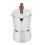 Cafetière moka en aluminium 3 tasses argentée 14