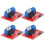 Kit de 4 módulos controladores MOS para Raspberry Pi 0-24V 14