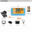 Régulateur solaire 12V/24V 30A 390W/780W ABS 12