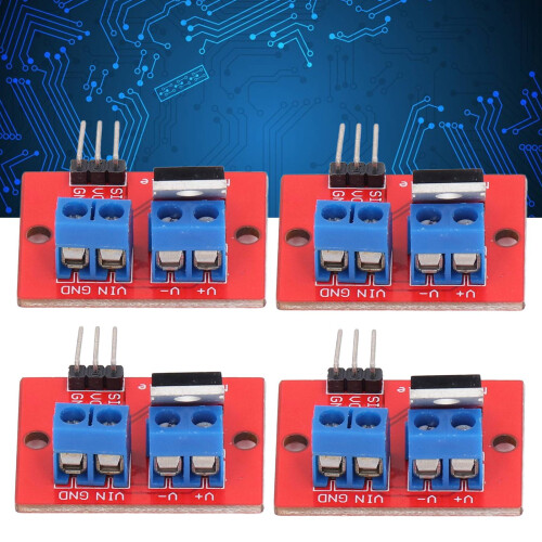 Kit de 4 módulos controladores MOS para Raspberry Pi 0-24V