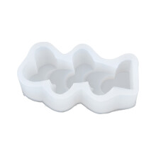 Moule en silicone cœur d'amour pour bougie 123 g - Démouler