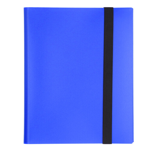 Raccoglitore per carte, 20 pagine, 9 scomparti, blu 1