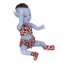 Bambola reborn in silicone da 12 pollici con biberon maschio