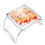 Support pliant pour mini grill 20 kg 16x12,2 cm argent 1