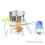 Support pliant pour mini grill 20 kg 16x12,2 cm argent 5