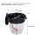 Separatore di grassi 1000ml 15x22x15cm resistente al calore ABS 10