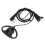 Oreillette Walkie-Talkie à réduction de bruit, 3,5/2,5 mm, Noir 14