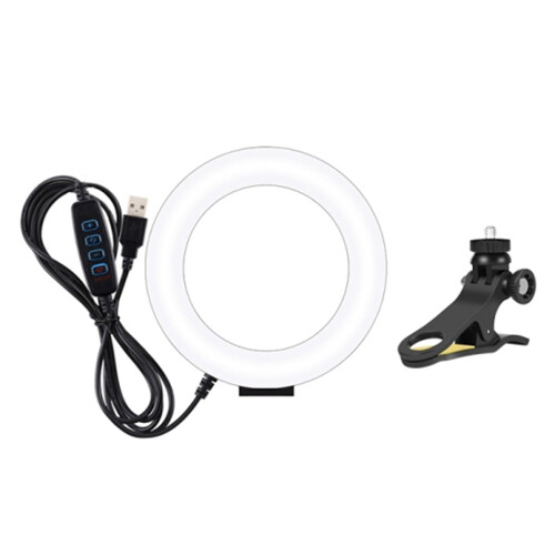 Luce ad anello USB da 16 cm / 6,2 in, 3200–5600 K, 10 livelli 2