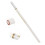 Ensemble de 6 crayons de charbon blancs, doux, moyens, durs 16