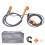 Douche de camping DC12V, débit 3,5 L/min, tuyau de 2 m, câble de 4,8 m 2
