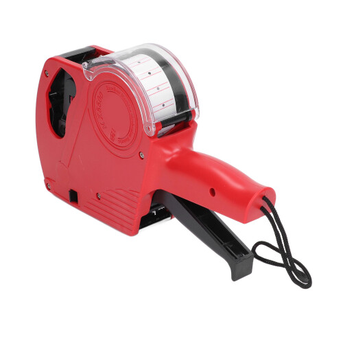 MX5500 Etichettatrice manuale a 8 cifre, rossa, 23x13.6x4 cm 1