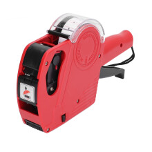 MX5500 Etichettatrice manuale a 8 cifre, rossa, 23x13.6x4 cm
