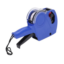 MX5500 Etichettatura manuale a 8 cifre 23x13,6x4 cm Blu
