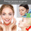 Ruban de lifting du visage transparent 20 g 30,9 cm en forme de V 15