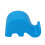 Blue Elephant Porte-téléphone 6,5  2,7  4,2 cm 10 g 9