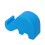 Blue Elephant Porte-téléphone 6,5  2,7  4,2 cm 10 g 12