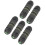 EW-M25B-3P 5 pièces NOIR IP68 9-12mm Boîte de jonction 16