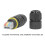 EW-M25B-3P 5 pièces NOIR IP68 9-12mm Boîte de jonction 6