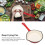 Deep Frying Pan Cast Iron Enamel Double Layers Nonstick Surface Long Handle Durable Sturdy Saute Pan for Home Restaurant 9