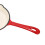 Deep Frying Pan Cast Iron Enamel Double Layers Nonstick Surface Long Handle Durable Sturdy Saute Pan for Home Restaurant 4