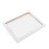 Lienzo blanco de 1,6 cm de grosor, 30x40 cm, algodón puro. 10