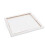 Lienzo blanco de 1,6 cm de grosor, 30x40 cm, algodón puro. 7