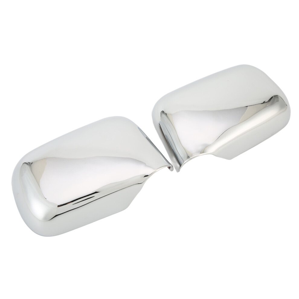 Left Right Side Door Mirror Covers Chrome Rearview Mirror Decorative Shell Waterproof Heat Resistant For Crv 19951999 9301321619409