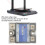 Relè stampante 2500 V isolamento DC/AC ABS/Metallo SSR 6