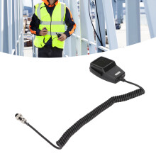 DM-507-4 micrófono negro de 4 pines para walkie-talkie
