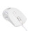 Ratón mecánico compacto 3600 DPI RGB USB blanco 16