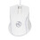 Ratón mecánico compacto 3600 DPI RGB USB blanco 15