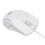 Ratón mecánico compacto 3600 DPI RGB USB blanco 6