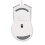 Ratón mecánico compacto 3600 DPI RGB USB blanco 4