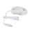 Ratón mecánico compacto 3600 DPI RGB USB blanco 7