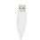 Ratón mecánico compacto 3600 DPI RGB USB blanco 13