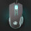 Ratón mecánico compacto 3600 DPI RGB USB blanco 9