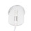Ratón mecánico compacto 3600 DPI RGB USB blanco 12