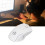 Ratón mecánico compacto 3600 DPI RGB USB blanco 14