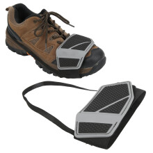 Protector de puntera con almohadilla Shifter negro - Zapato universal