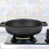 25CM Thickened Pancake Pan Cast Iron Flat Bottom Pan 2 Handle Kitchen Frying Pan for Household 10